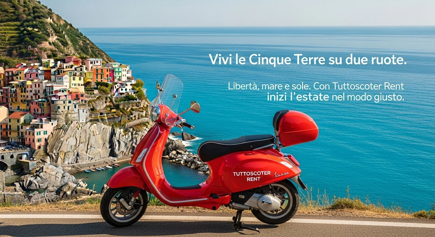 noleggio scooter 125 La Spezia Cinque Terre