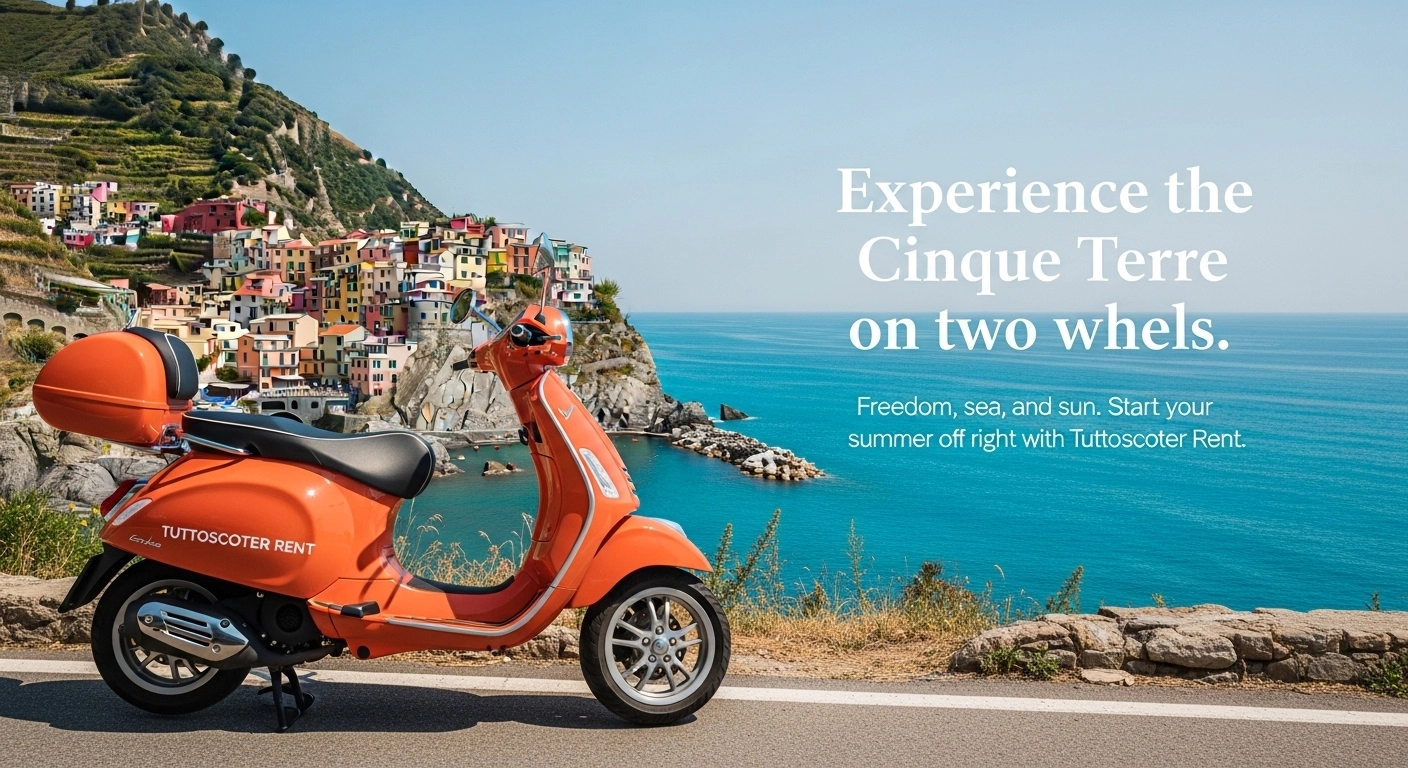 Rollervermietung 125 La Spezia Cinque Terre